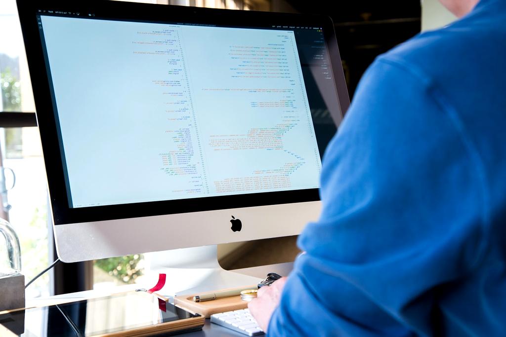 System BIOS setup on monitor screen