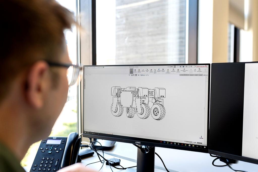 Engineer controlling robotic systems with mind interface